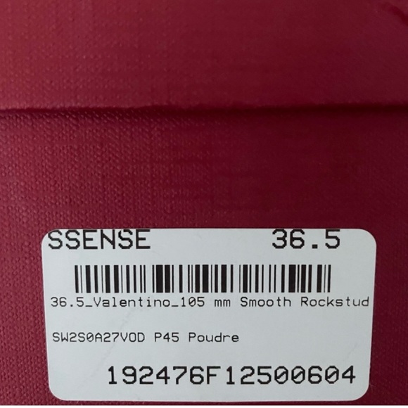 Valentino Garavani Rockstud Nude Sandal Heels - Picture 7 of 7